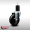 Service Caster 4'' SS Soft Rubber Wheel Swivel 1-3/4'' Expanding Stem Caster SCC-SSEX20S414-SRS-134 - alternate 3